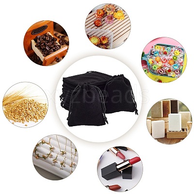 Rectangle Velvet Pouches X-TP-R002-7x9-01-1