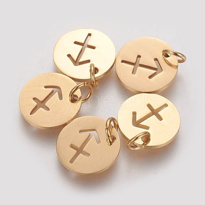 Ion Plating(IP) 304 Stainless Steel Pendants A-STAS-Q201-T445-9G-1