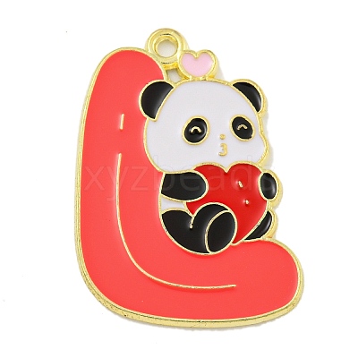 Alloy Enamel Pendants ENAM-H045-03LG-01-1