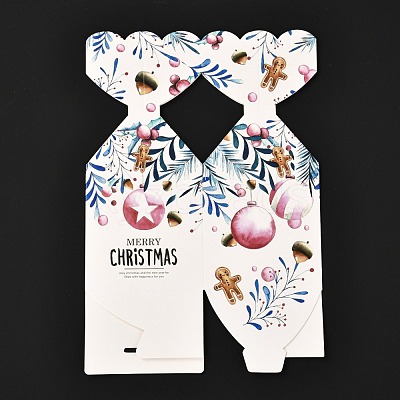 Christmas Theme Paper Fold Gift Boxes CON-G012-03A-1