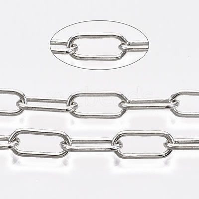 Unwelded Iron Paperclip Chains CH-S125-09A-P-1