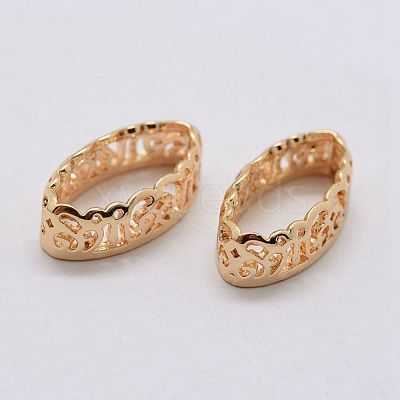 Brass Sew on Prong Settings KK-E753-05LG-7x15-1