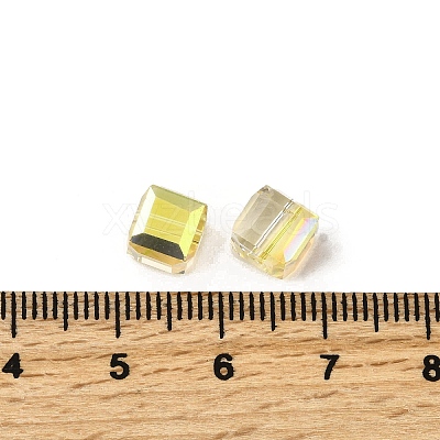 Electroplated Glass Beads EGLA-G040-01A-HP03-1