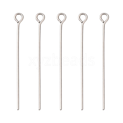 Tarnish Resistant 304 Stainless Steel Eye Pin STAS-R045-35mm-1