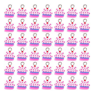 100Pcs Handmade Polymer Clay Charms CLAY-TA0001-96A-1