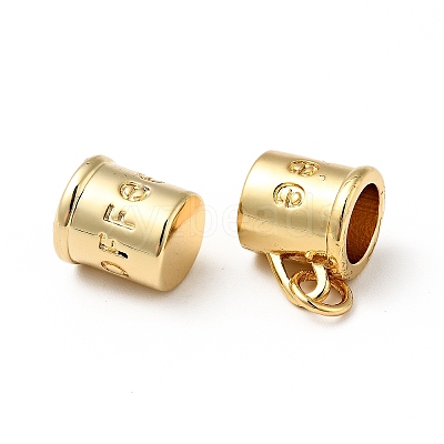 Rack Plating Brass Pendants X-KK-E060-02G-1