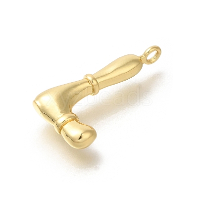 Rack Plating Brass Pendants KK-I722-08G-L-1