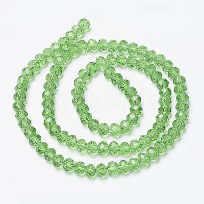 Glass Beads Strands EGLA-A034-T1mm-D11-1