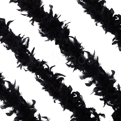 1Pc Turkey Feather Strip SRIB-GF0001-63C-1