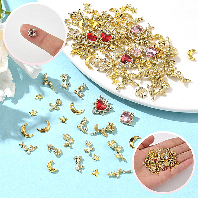 Alloy Cabochons MRMJ-SC0001-39-1