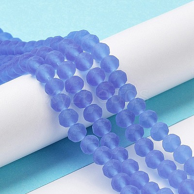 Transparent Glass Beads Strands EGLA-A034-T2mm-MD14-1