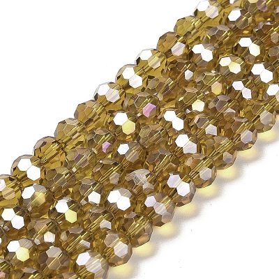Transparent Glass Beads EGLA-A035-T8mm-B04-1