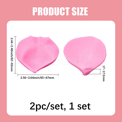 1Pc Petal Leaf Molding Silicone Molds SIL-SC0002-85A-1