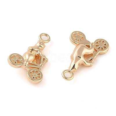 Brass Pendants KK-Q816-21G-1