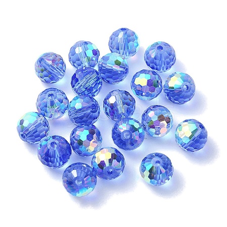 AB Color Plated Glass Beads EGLA-P059-02B-AB19-1