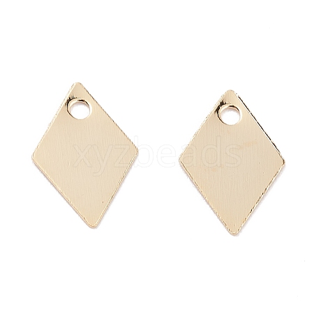 Brass Charms X-KK-K253-02G-1