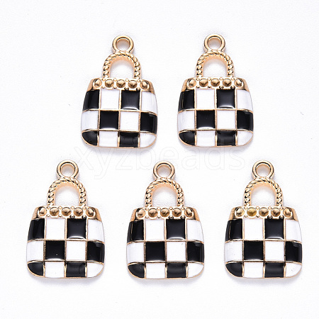 Alloy Enamel Pendants X-ENAM-N054-006C-1