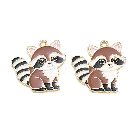 Alloy Enamel Pendants AL-CBAD3B4-01G-1
