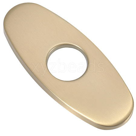 Oval Stainless Steel Faucet Hole Covers STAS-WH20001-18A-G-1