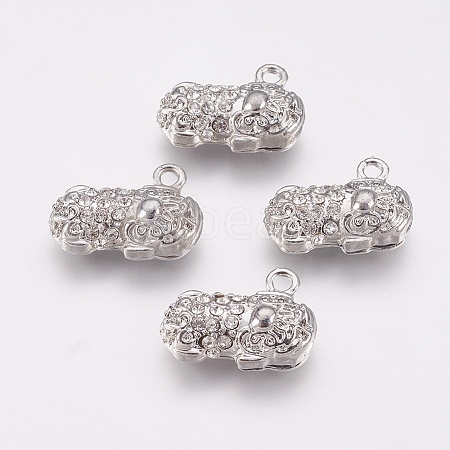 Alloy Rhinestone Pendants LS-PALLOY-G230-04P-1