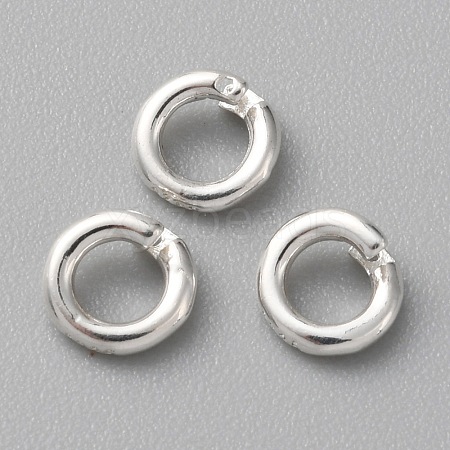 925 Sterling Silver Locking Jump Ring STER-WH0001-21-1