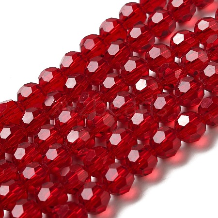 Transparent Glass Beads EGLA-A035-T8mm-D02-1