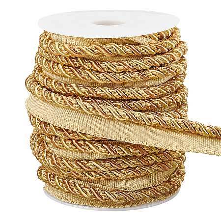 WADORN 1 Bundle Polyester Twist Lip Cord Trim SRIB-WR0001-10C-1