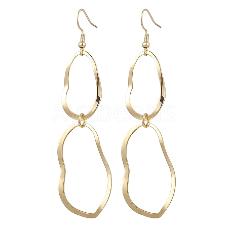 Brass Dangle Earrings EJEW-JE06182-1