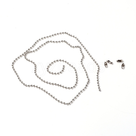 Iron Ball Chain CH-WH0004-04B-AB-1