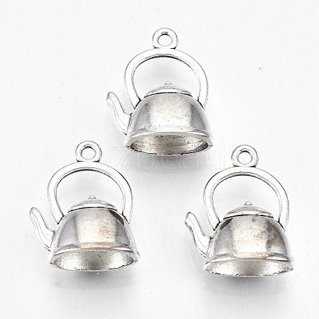 Tibetan Style Alloy Pendants X-TIBE-S323-065AS-RS-1