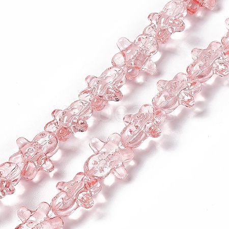 Transparent Glass Beads GLAA-P005-N05-1