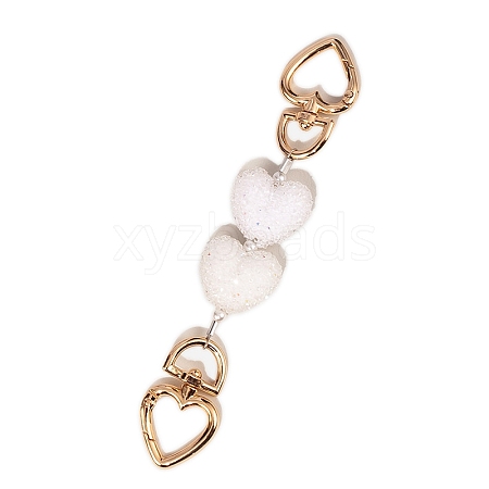 Heart Alloy Bag Extender Chains PW-WG08B98-07-1