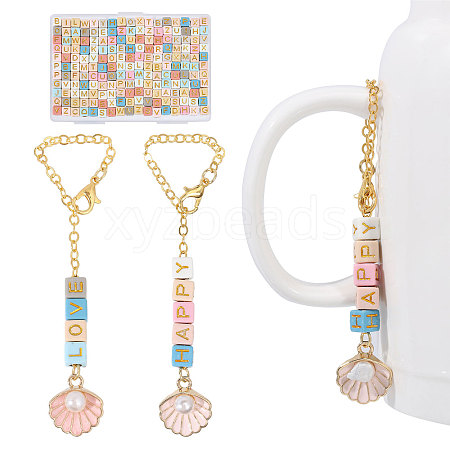 DIY Wine Glass Charms Making Kits DIY-GL00001-1