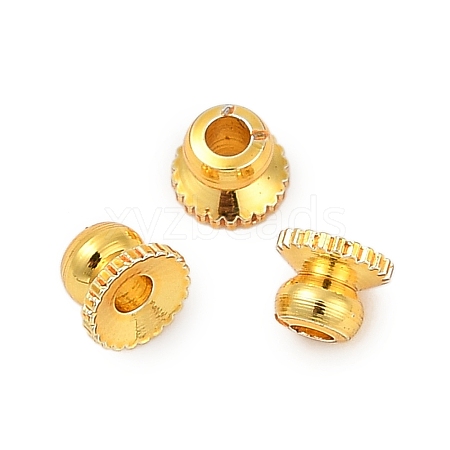 Brass Bead Caps KK-H202-03G-1