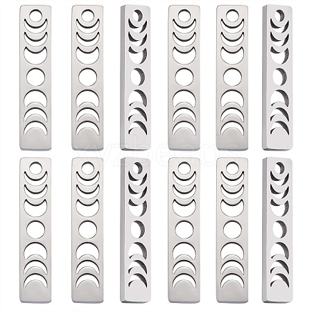 20Pcs 304 Stainless Steel Pendants FIND-SZ0006-03P-1