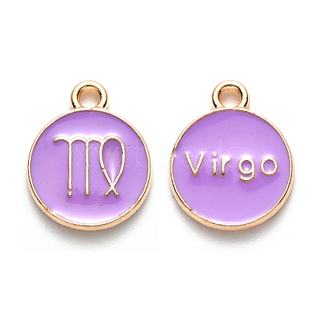 Alloy Enamel Pendants LS-X-ENAM-S124-01A-01B-1