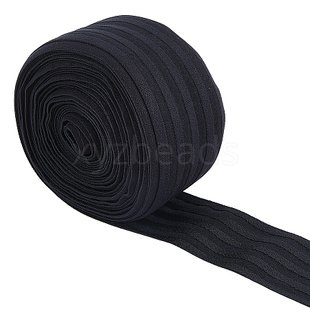 9.4 Yards Flat Polyester Elastic Cord/Band EC-HS0001-01B-1