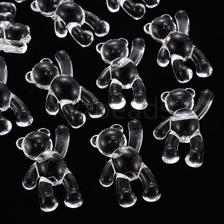 Transparent Acrylic Beads MACR-S373-01B-205-1