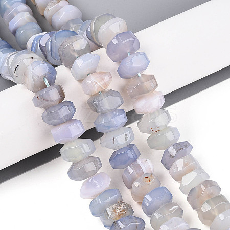 Natural Agate Beads Strands G-N356-01A-19-1
