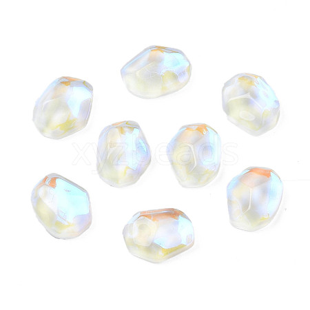 Glass Rhinestone Cabochons MRMJ-N029-07-10-1