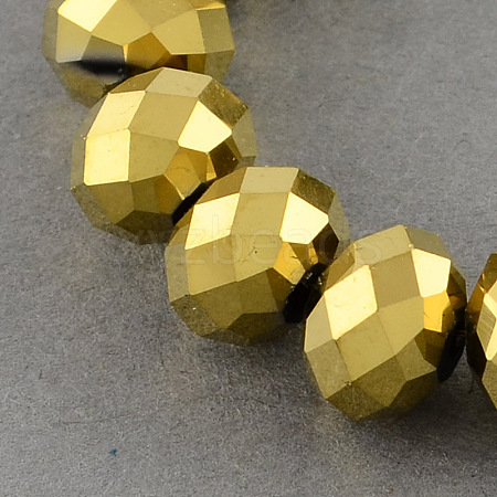 Electroplate Glass Bead Strands X-EGLA-R080-10mm-02-1