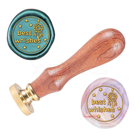 Wax Seal Stamp Set AJEW-WH0208-597-1