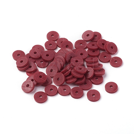 Handmade Polymer Clay Beads CLAY-R067-8.0mm-B29-1