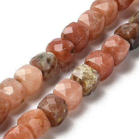 Natural Plum Blossom Jade Beads Strands G-H078-C31-01-1