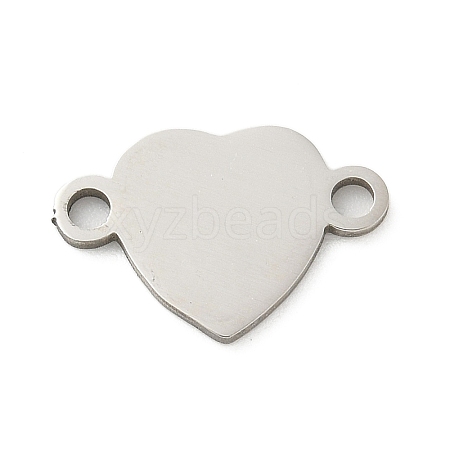 201 Stainless Steel Laser Cut Connector Charms STAS-R133-02P-09-1