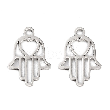 Non-Tarnish 316 Surgical Stainless Steel Pendants STAS-C096-01P-1