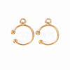 Ion Plating(IP) 304 Stainless Steel Ear Cuff Findings STAS-S116-308G-1