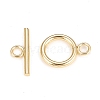 Brass Toggle Clasps X-KK-Q765-01G-1