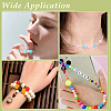 300Pcs 10 Colors Opaque Acrylic Beads MACR-ME0001-11-5