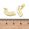 Brass Pendants KK-D229-22W-G-3
